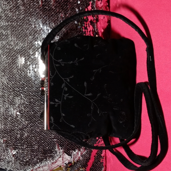 Liz Claiborne Handbags - LIZ CLAIBORNE VELVET MINI